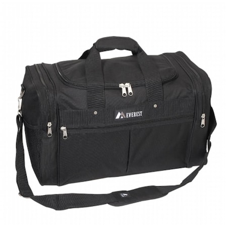 Everest Trading Everest 21 in. 600 Denier Polyester Travel Gear Duffel Bag 1015L-BK